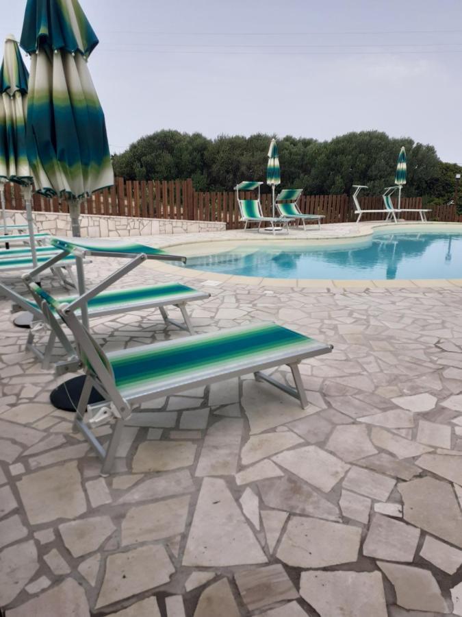 Agriturismo Gli Olivastri -Appartamento Bel Vedere Con Piscina ,Solarium E Vista Mare,Climatizzatore ,Wifi أغلينتو المظهر الخارجي الصورة